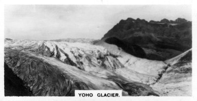 ヨーホー氷河、カナダ、ロッキー山脈、c1920s 作： Unbekannt