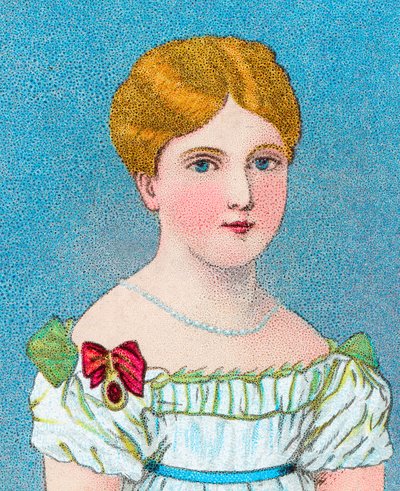 若い女王ビクトリア、その後ケントのアレクサンドリーナ王女、c1829 c1902 作： Unbekannt