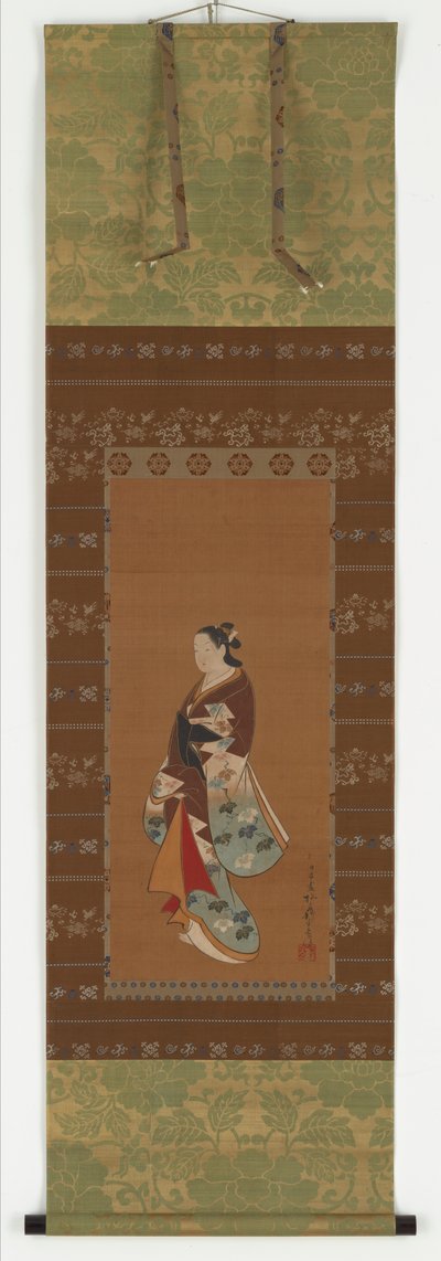 遊女立 江戸時代・18～19世紀 作： Unbekannt