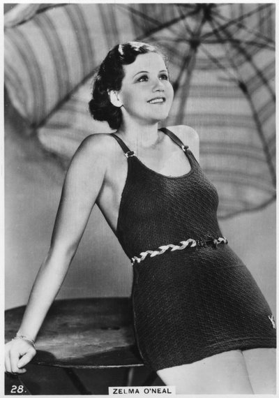 ゼルマ・オニール、アメリカの女優、歌手、ダンサー、c1938 作： Unbekannt