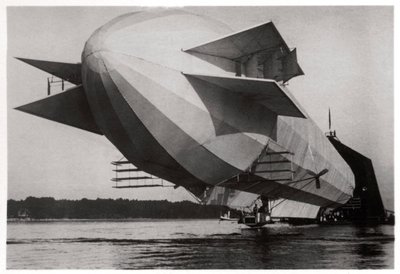 ドイツ軍が購入したZeppelin LZ3、Z1として運用された1906 1933 作： Unbekannt