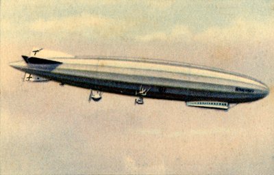 ツェッペリンLZ 120ボーデン湖、1919年、1932年。 作： Unbekannt