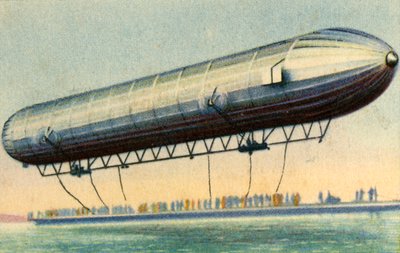 ツェッペリンLZ 1、1900、1932。 作： Unbekannt