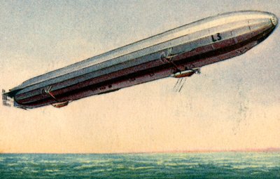 ツェッペリンLZ 3、1914、1932。 作： Unbekannt