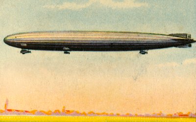 Zeppelin L 59、1917、1932。 作： Unbekannt