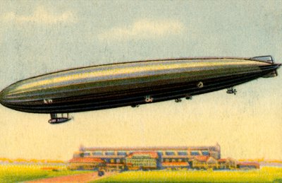 ツェッペリンL 71、1918、1932。 作： Unbekannt
