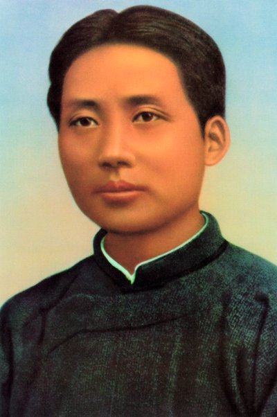 周恩来、若くして中国人民共和国の初代首相、c1920s 作： Unbekannt