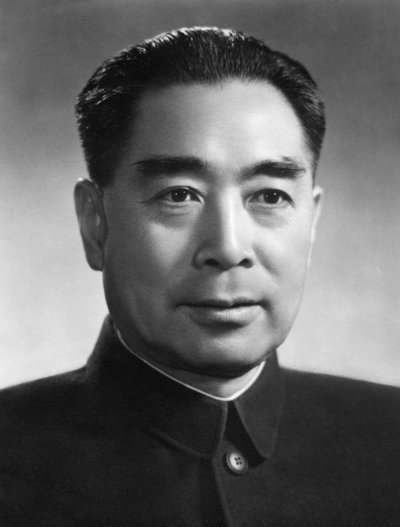 周恩来、中華人民共和国の最初の首相、c1950年代 作： Unbekannt