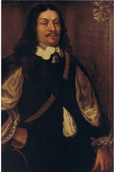 ヨハン・フォン・グラッフェン (1615 - 1665) の油絵。 作： Unbekannt
