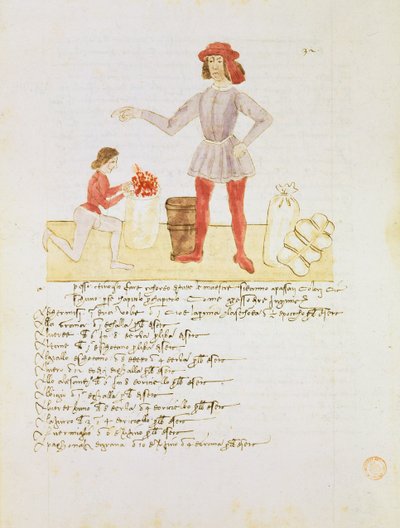 Precetti dellArte della Seta（Rules of the Silk Guild）から生糸を入手する 作： Unbekannt Unbekannt