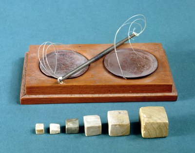 チャートウェイトと銅のバランス、モヘンジョダロ、紀元前2300年〜1750年 作： Unbekannt Unbekannt