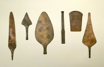 銅の道具、ハラッパ、紀元前2300-1750年 作： Unbekannt Unbekannt