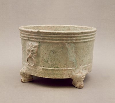 土器三脚船、漢王朝、西暦25〜220年 作： Unbekannt Unbekannt