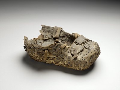 隠者のブーツ、Tradescant Gallery（革と鉄） 作： Unbekannt Unbekannt