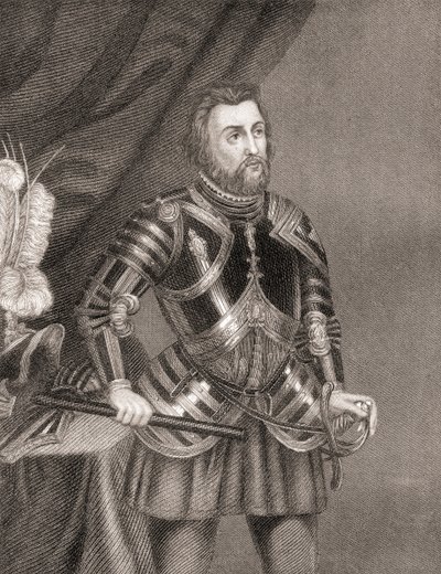メキシコの征服の歴史のエルナンコルテスデモンロイイピサロが1850年に出版 作： Unbekannt Unbekannt
