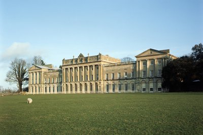 ヘヴニンガムホール、外観の表示、1778年にロバートテイラー1714-88、サフォーク、英国によって建設 作： Unbekannt Unbekannt