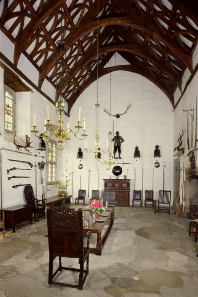 大ホール、Cotehele House、コーンウォールのインテリア 作： Unbekannt Unbekannt