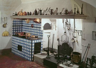 ホテルデカブリスのキッチンのインテリア、1774 作： Unbekannt Unbekannt