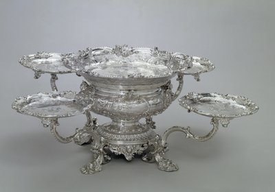 Paul de Lamerie（1688-1751）によるニューデゲートのセンターピース、1743 作： Unbekannt Unbekannt