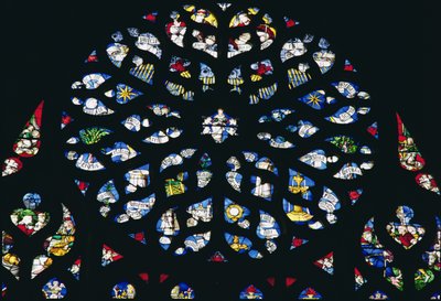 16世紀の聖母マリアの連祷を描いたノースローズの窓 作： Unbekannt Unbekannt