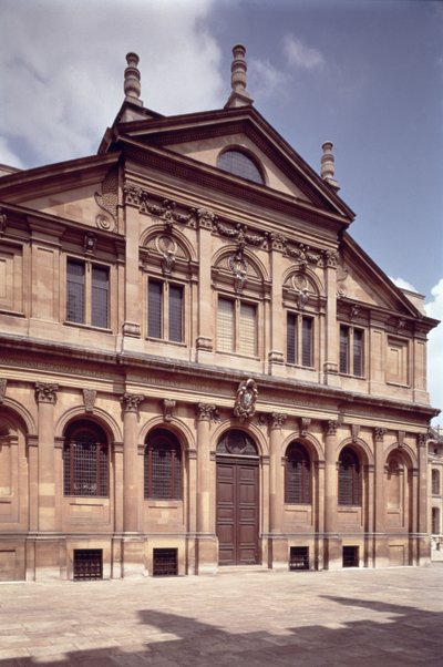 オックスフォードのシェルドニアン劇場、1662年から63年にかけて建設 作： Unbekannt Unbekannt