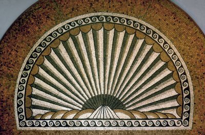 シェルモザイク、Insula II Building I 130-150 AD 作： Unbekannt Unbekannt