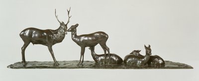 鹿と鹿と鹿の子鹿レンブラント・ブガッティ（1885-1916） 作： Unbekannt Unbekannt