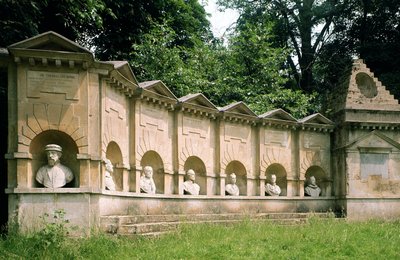 ストウ、ウィリアムケント（1684-1748）、ブリティッシュワーシーズ神殿、1735年頃、バッキンガムシャー、イギリス 作： Unbekannt Unbekannt