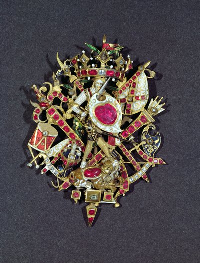 1645年のネイスビーの戦いを記念したネイスビージュエル 作： Unbekannt Unbekannt