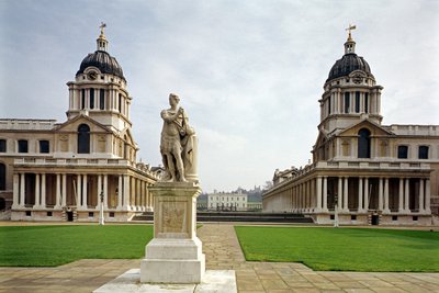 クリストファーレン卿（1632-1723）によって構築されたオールドロイヤル海軍大学グリニッジ、ロンドン、イギリス 作： Unbekannt Unbekannt