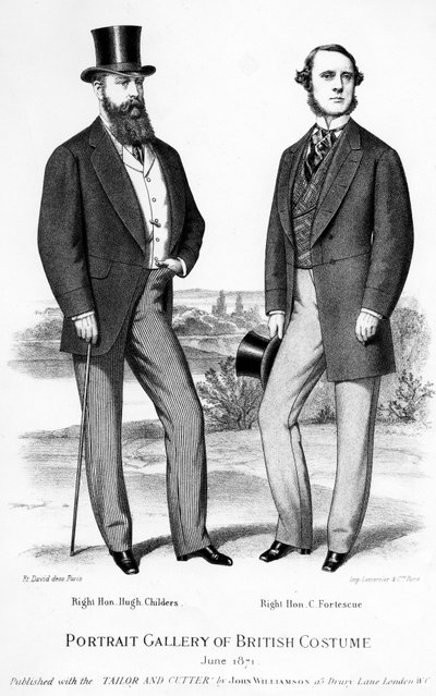 右の本。ヒュー・チャイルダーズと正しい本。 C.フォーテスキュー、1871 作： Unbekannt Unbekannt