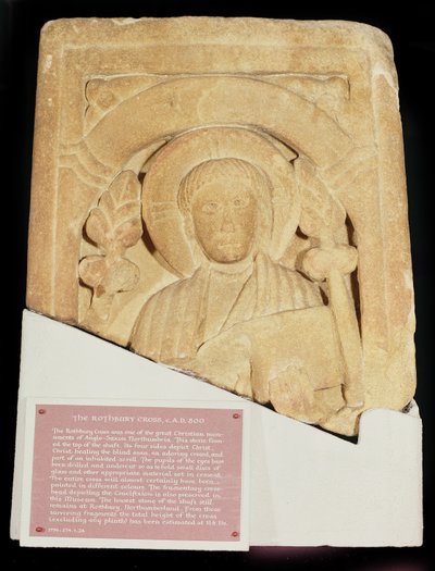 Rothbury Cross、800 AD、Anglo-Saxon、ノーサンブリア 作： Unbekannt Unbekannt