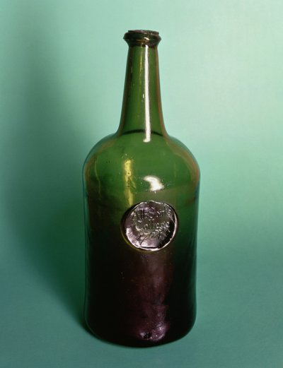 ワインボトルシール、オールソウルズカレッジ、1764 作： Unbekannt Unbekannt