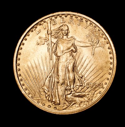 20ドル硬貨、米国 作： Unbekannter Künstler