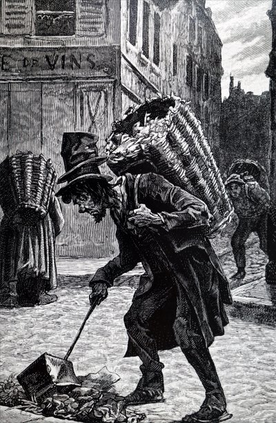 フランスの雑巾がけ 作： Unbekannt