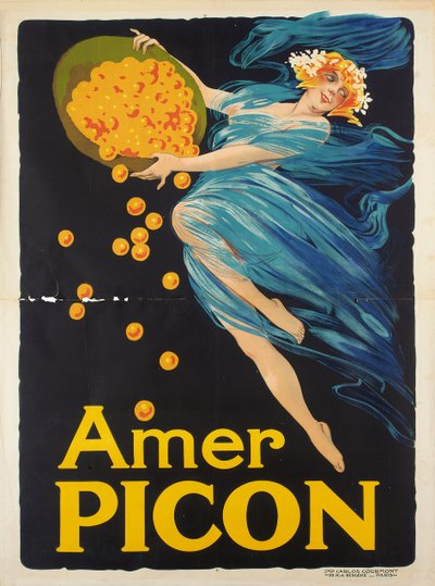 食前酒Amer Piconの広告ポスター 作： Unbekannt