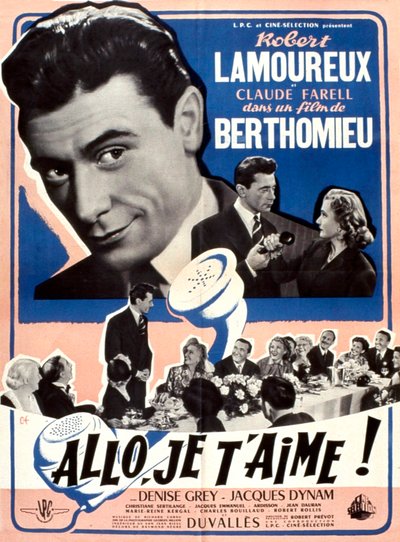 AndreberThomieu監督、Robert Lamoureux出演の映画「Allo je t