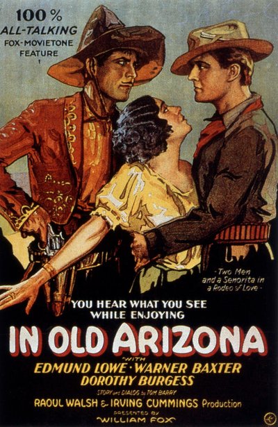 アーヴィング・カミングスの「古いアリゾナで」1929年の映画の写真 作： Unbekannt