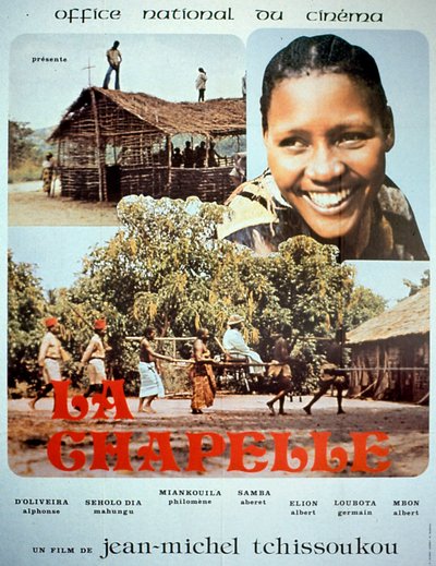 Jean-MichelTchissoukouによる映画「La Chapelle」のポスター 1980年 作： Unbekannt