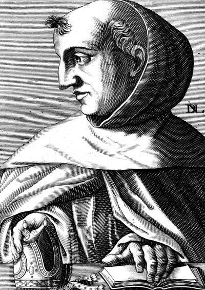 アルベルト・マグヌス（1193/1206-1280）ドイツのドミニコ会修道士、科学者、哲学者、神学者 彫刻 作： Unbekannter Künstler