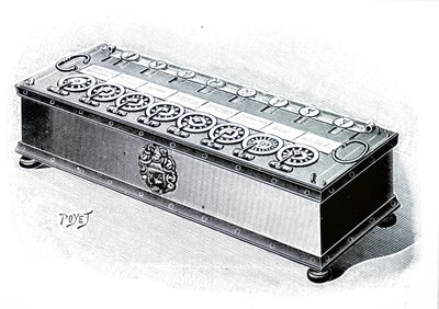 パスカルが考案した加算機。 作： Unbekannt