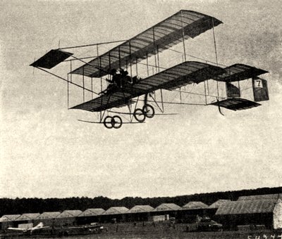 複葉機、20世紀初頭 作： Unbekannter Künstler