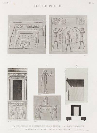 書籍：エジプトの説明 作： Unbekannt