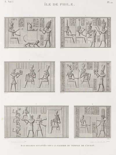 書籍：エジプトの説明 作： Unbekannt