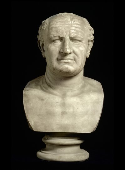 皇帝ヴェスパシアヌスの胸像（Titus Flavius Vespasianus）（9-79年 作： Unbekannt