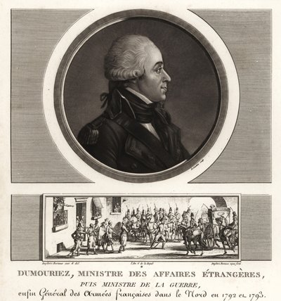 Charles-Francois du Perier Dumouriez（フランス革命戦争の将軍 作： Unbekannt