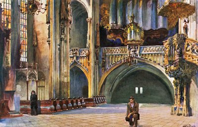 聖シュテファン教会、ウィーン、19世紀末／20世紀（絵葉書） 作： Unbekannter Künstler