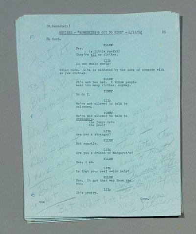 マリリン・モンローの最後の未完成映画「Something