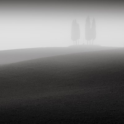 カンファレンス、トスカーナ、イタリア、2015年 (白黒写真) 作： Leopold Blonder