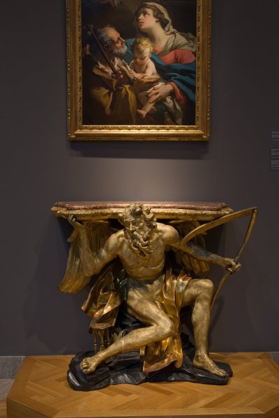 コンソールテーブル、おそらくローマン、c.1700 作： Unbekannt